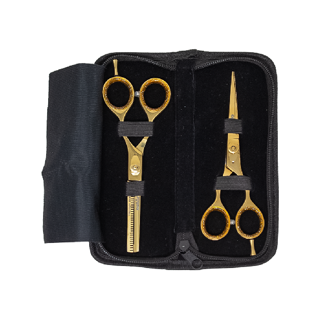 Combo Tijeras Astoria Dorado 6" 119-232-6