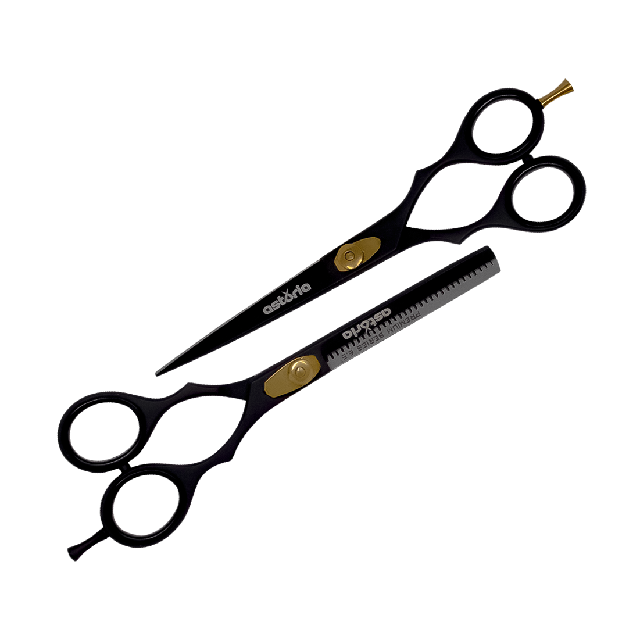 Combo Tijeras Astoria Negro 6.5" 119-232-6.5