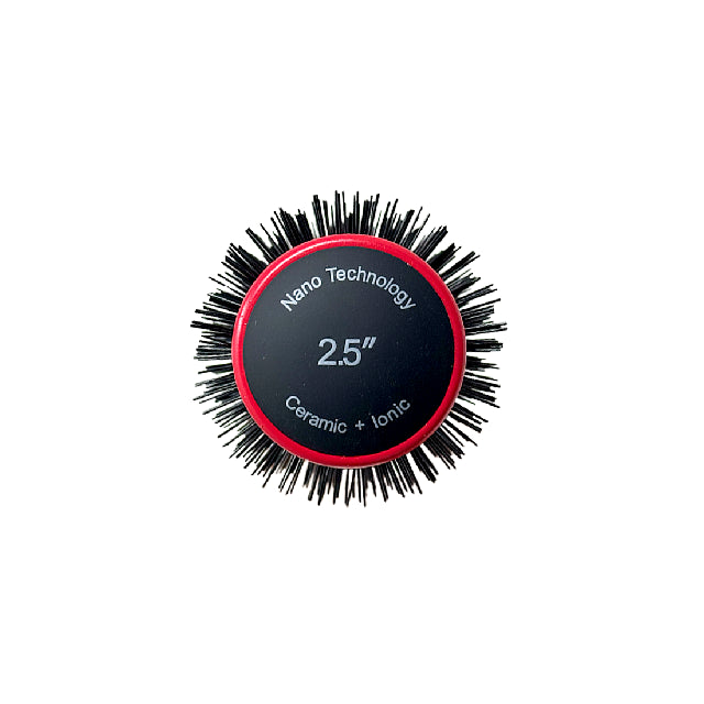 Cepillo Redondo GM Termico Rojo 2.5" T-143BK Emp 12