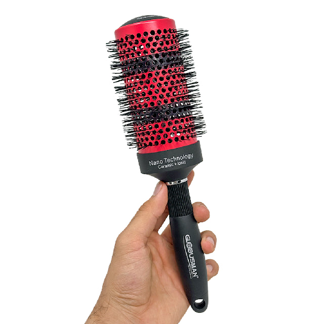 Cepillo Redondo GM Termico Rojo 3" T-153BK Emp 12