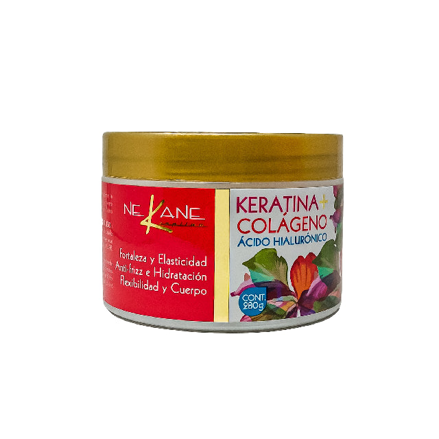 Tratamiento Nekane Keratina Colageno Acido Hialuronico 280g Emp 20