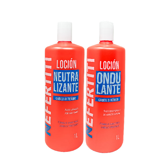 Permanente Nefertiti Teñido 2pza