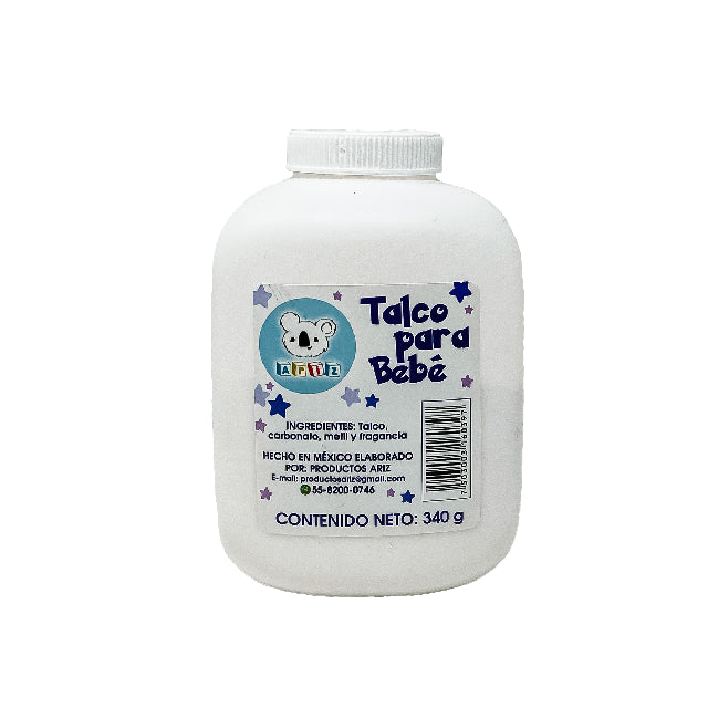 Talco Bebe Ariz 340g