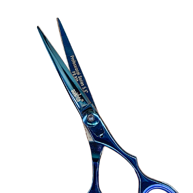 Tijera Aashta 5.5" Azul PS-830