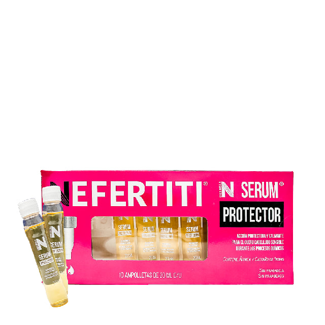 Ampolletas Nefertiti Serum Protector 1pz Emp 10