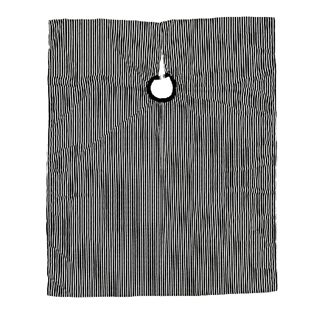 Capa Beauty B Premium Fondo Negro Rayas Blancas 152038