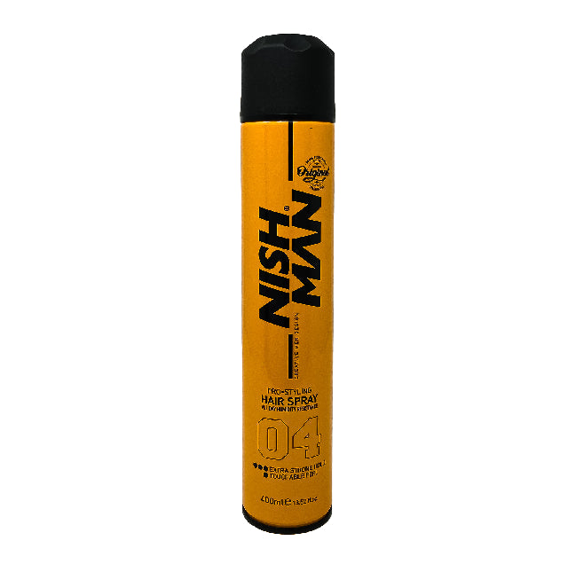 Spray Peinado Nish Man Aerosol Ultra Hold 04 400ml Emp24