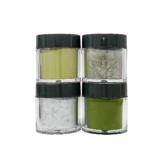 Acrilicos MC Nails Coleccion COMETA GALACTICO 4pza MCCA066