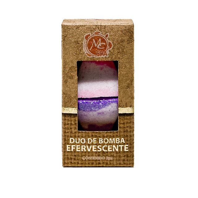 Bomba MC Nails Spa Rosa y Lavanda 2pza