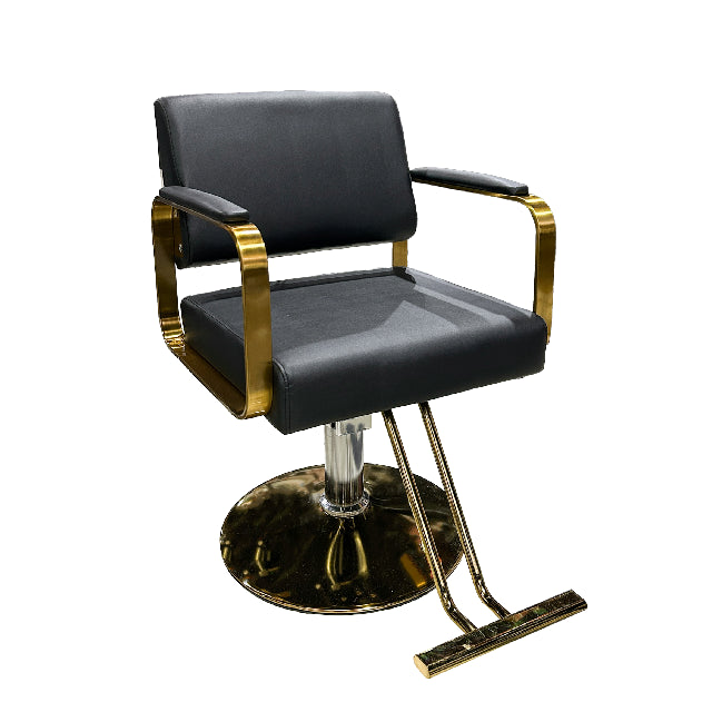 Sillon JL HG-A280 Brazos Acero Negro Dorado 153243