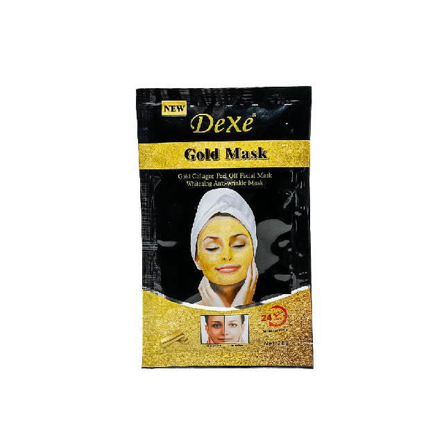 Mascarilla Dorada Dexe Sachet 20g