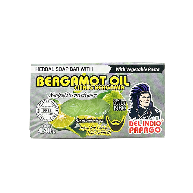 Jabon Facial Indio Papago Bergamota 125g