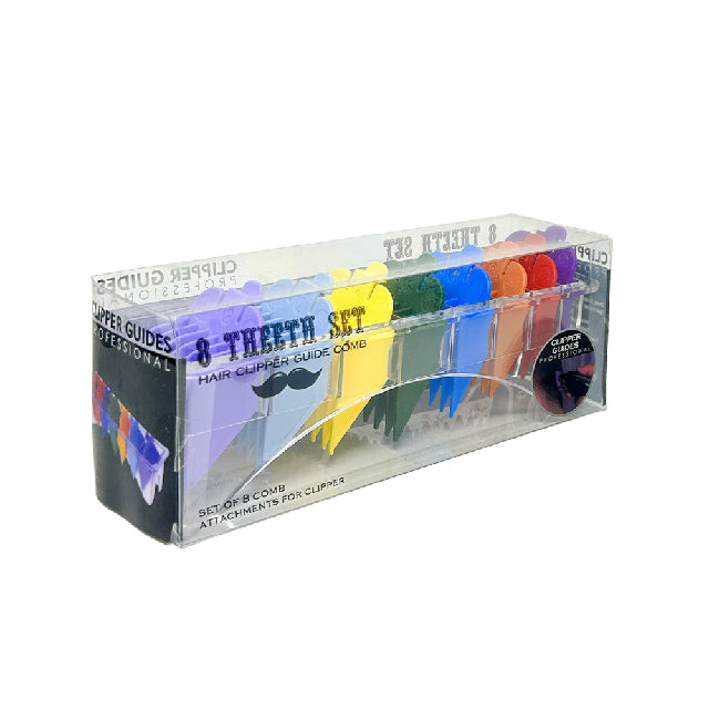 Combo Aumentos Clipper Guides Colores 8Pza