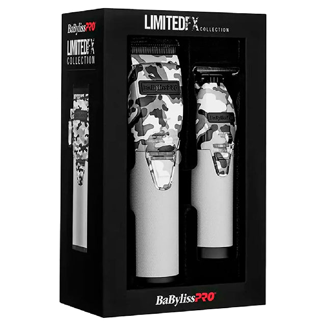 Combo Babyliss Limited Fx Gris Camuflaje