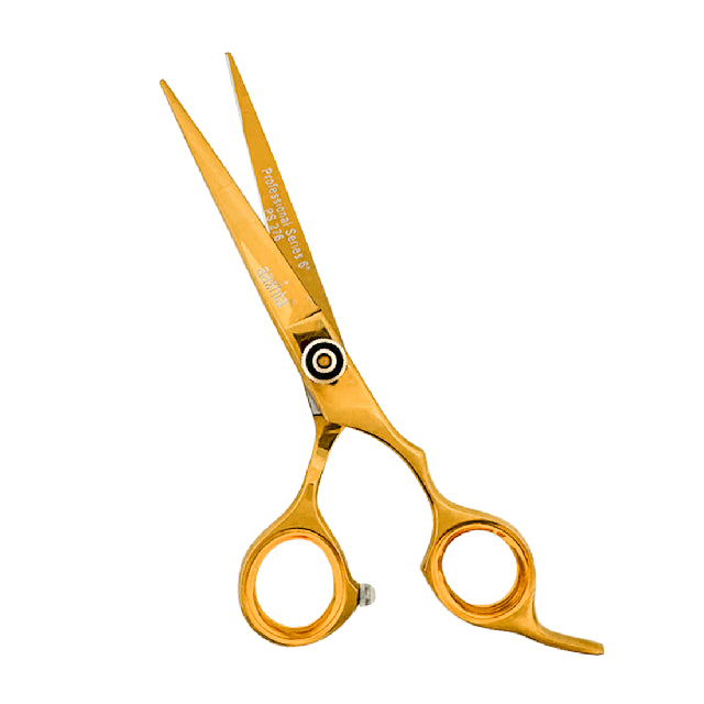 Combo Tijeras Aashta 6" Acero Dorado Picbsk-80