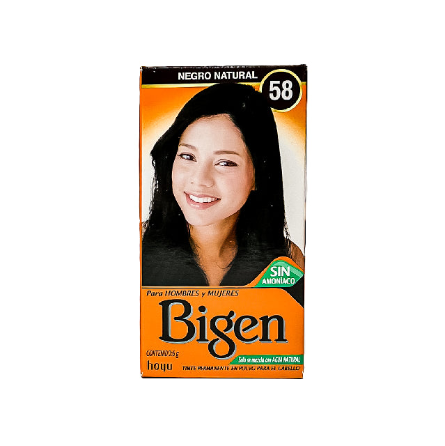 Tinte Bigen Polvo 58 Negro Natural