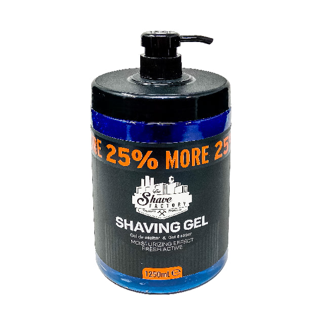 Shaving Gel Shave Factory Azul 1250Ml
