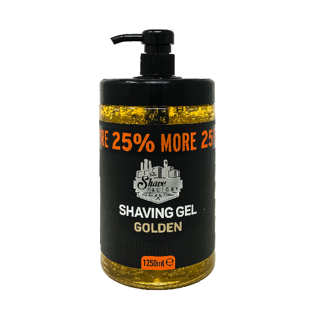 Shaving Gel Shave Factory Golden 1250Ml