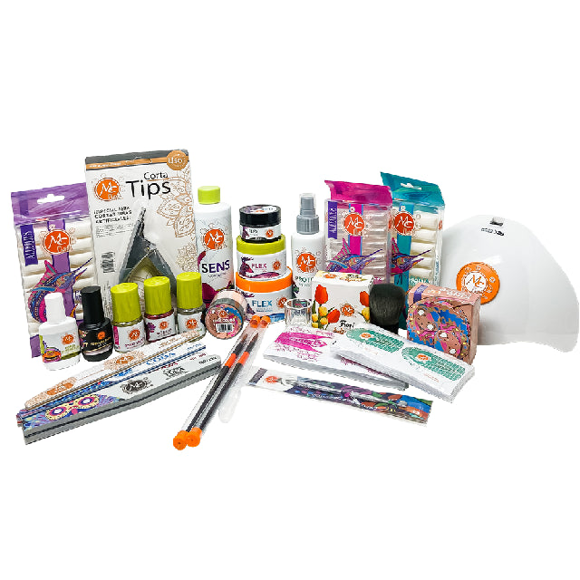 Combo Uñas Mc Nails Master Kit Grande Maletin 32Pza
