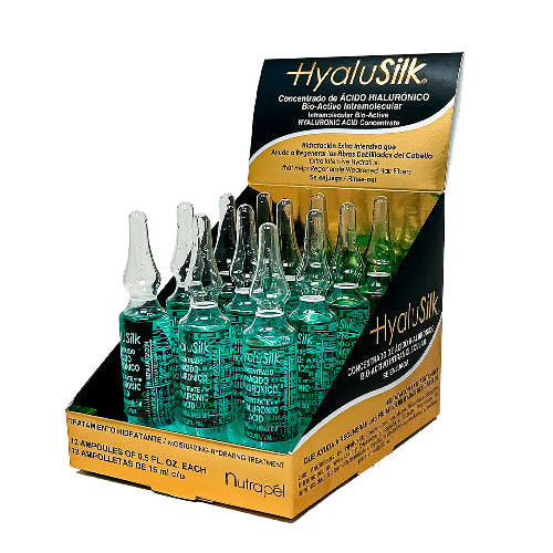 Caja Ampolletas Nutrapel Hyalusilk 12Pza