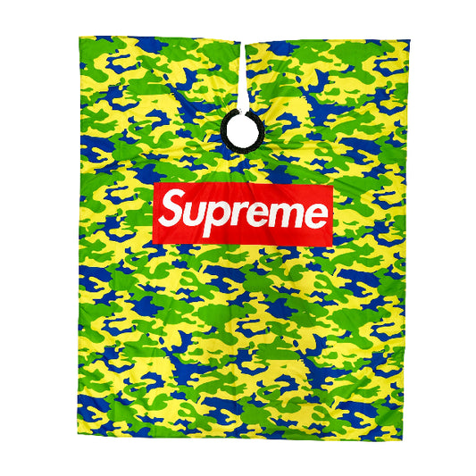 Capa Beauty B Premium Supreme Neon Camuflaje Verde Y Azul 153391