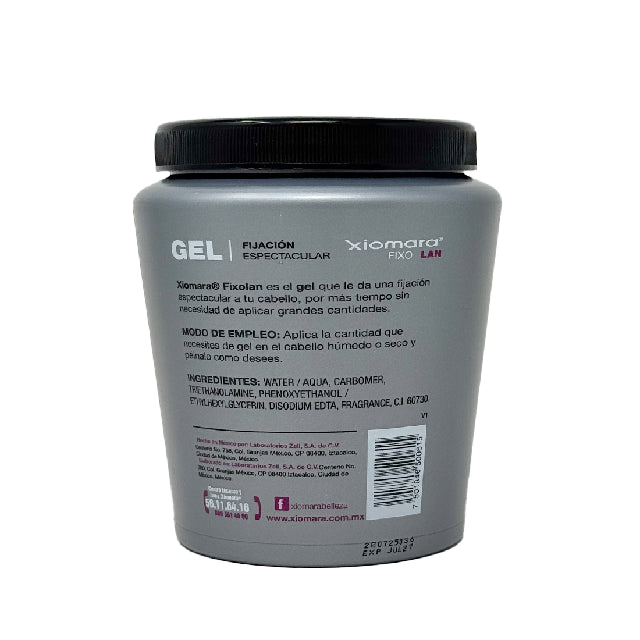 Gel Xiomara Fixo Lan Tarro 1Kg