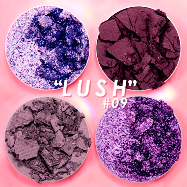 Sombras Pink Up Cuarteto Intensity Glam 09 Lush