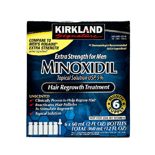 Minoxidil Kirkland 5% Caja 6Pza