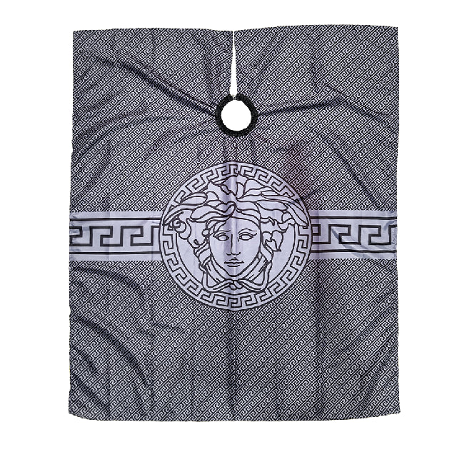 Capa Beauty B Premium Versace Escudo Gris Y Negro 152878