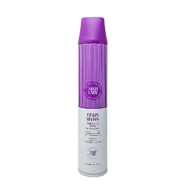Spray Nish Lady Crazy Styles High Hold 386Ml Emp24