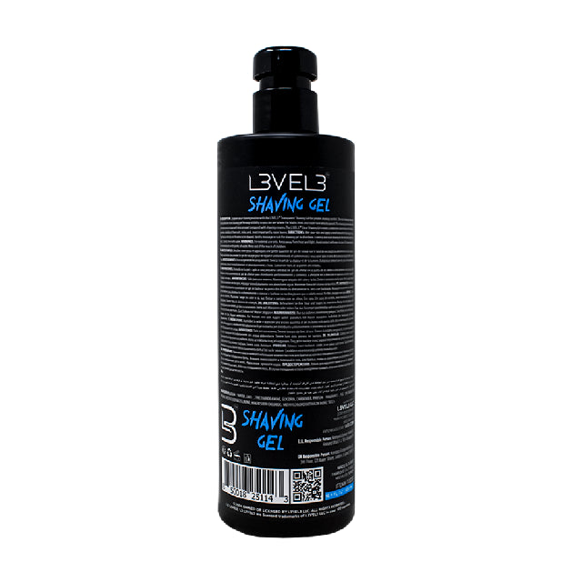 L3VEL3 Shaving Gel Aqua 500 ml