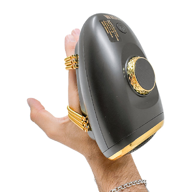 Masajeador Wmark Negro Dorado Ng-M2 Emp 10