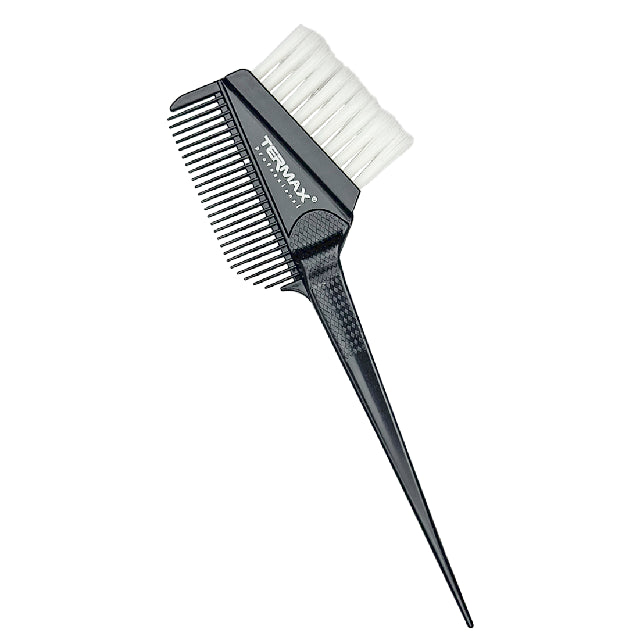 Combo Brocha Tinte Con Peine Termax Negro