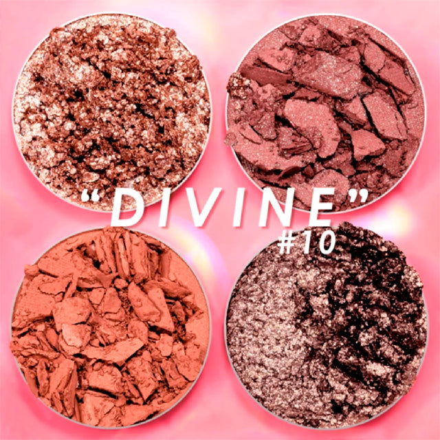 Sombras Pink Up Cuarteto Intensity Glam 10 Divine