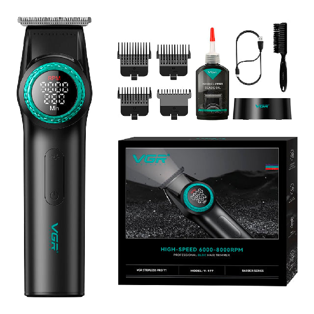 Trimmer Vgr Negro Verde V-977