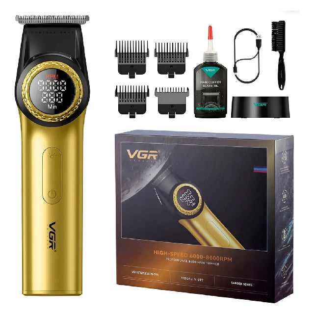 Trimmer Vgr Negro Dorado V-977