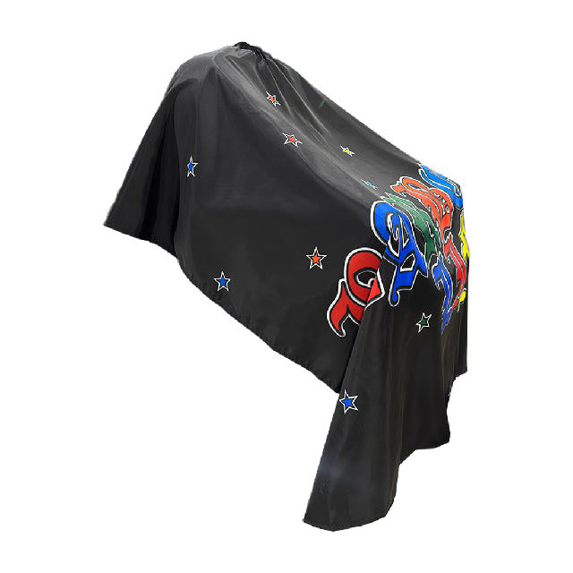 Capa Beauty B Premium Trento Barber Life Estrellas 153762