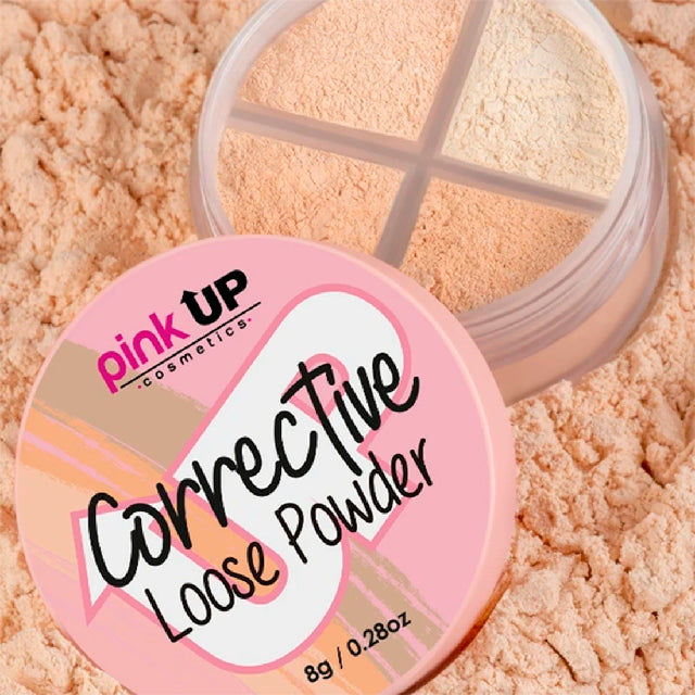 Polvo Traslucido Pink Up Corrective Loose Powder WARM PKPT302