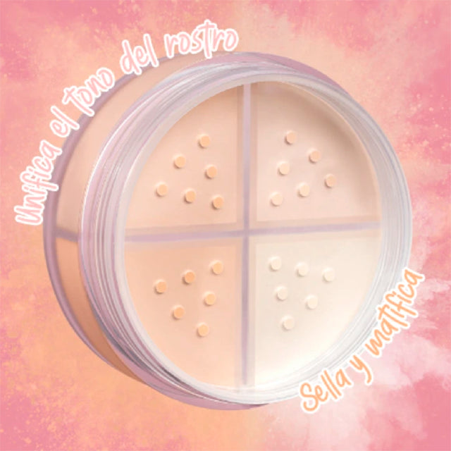 Polvo Traslucido Pink Up Corrective Loose Powder WARM PKPT302