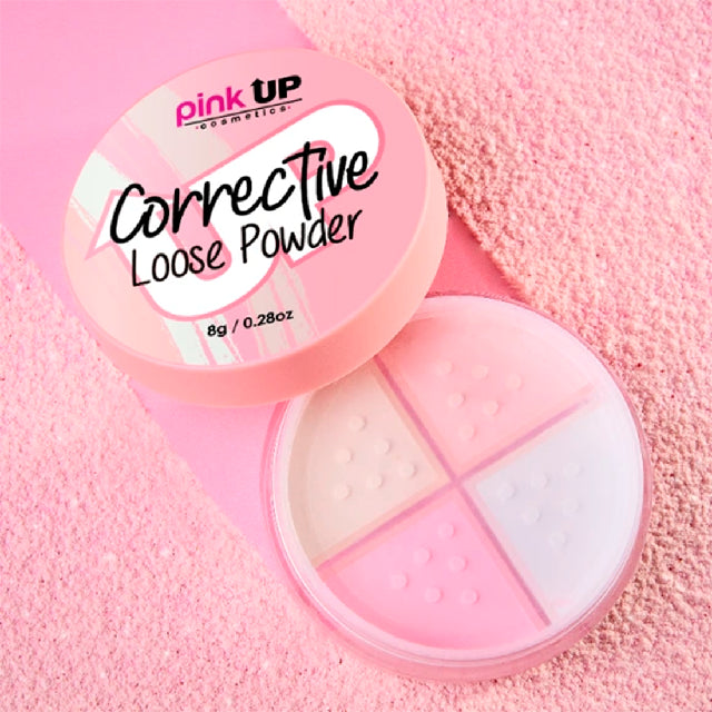 Polvo Traslucido Pink Up Corrective Loose Powder COLD PKPT303