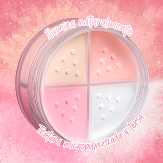 Polvo Traslucido Pink Up Corrective Loose Powder COLD PKPT303