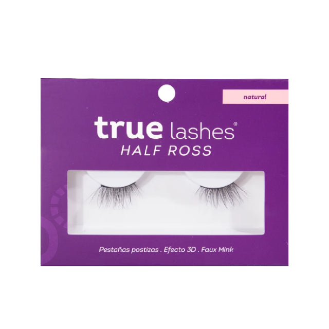 Pestaña True Lashes 3D Half Ross Natural