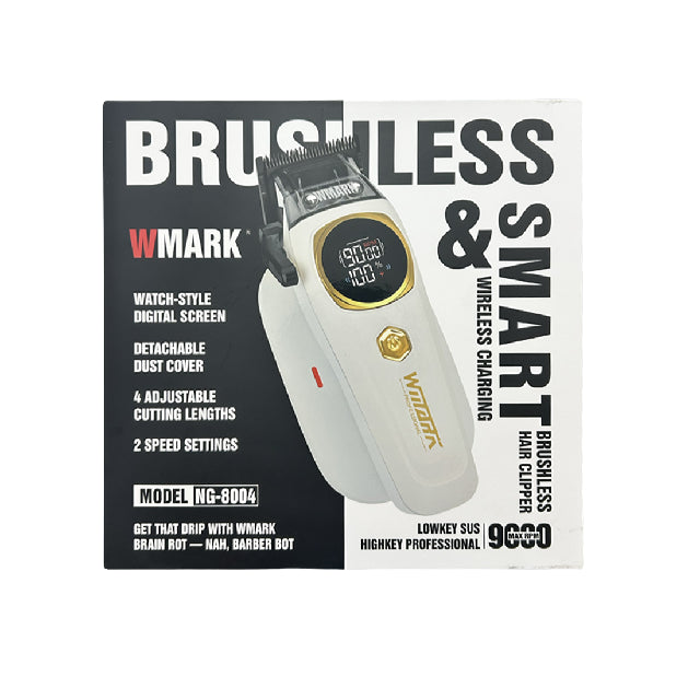 Clipper WMARK Wireless Charging 90000rpm Blanca NG-8004