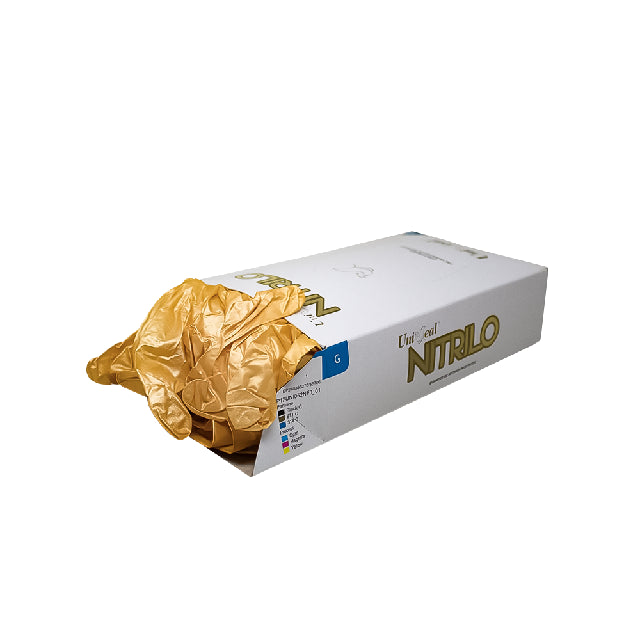 Caja Guante Uniseal Nitrilo Oro Grande 100Pza