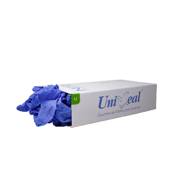 Caja Guante Uniseal Nitrilo Lila Grande 100Pza