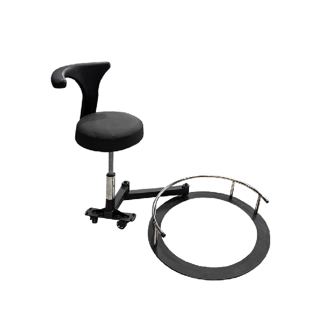 Silla S/M Movil Auxiliar Negra 153945