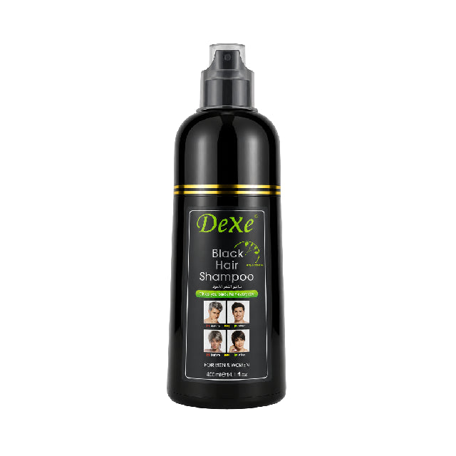 Shampoo Dexe Cubre Cana Negro 400ml