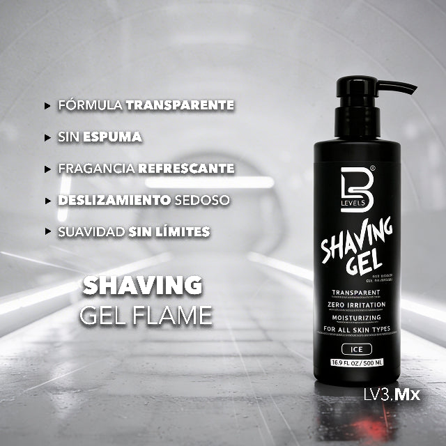 L3VEL3 Shaving Gel Ice 500 ml