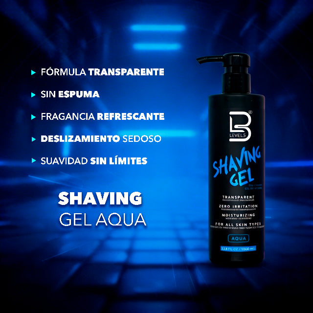 L3VEL3 Shaving Gel Aqua 1000 ml