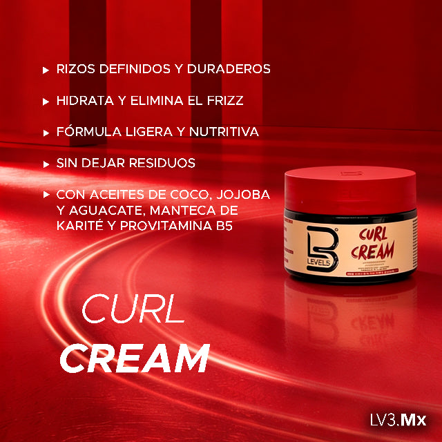 L3VEL3 CURL CREAM 250ML